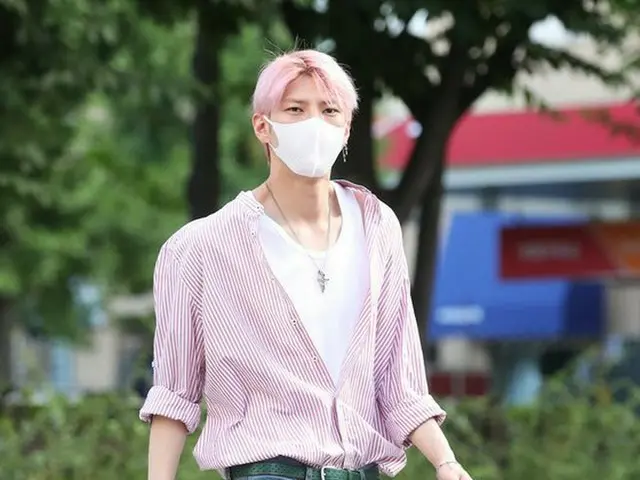 VIXX レオ、ミュージックバンク出勤中