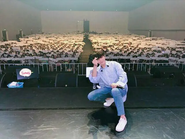 【G公式】INFINITE_エル、タイファンミーティングの様子を公開。