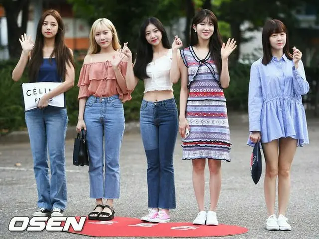 LABOUM、KBS「ミュージックバンク」出勤中