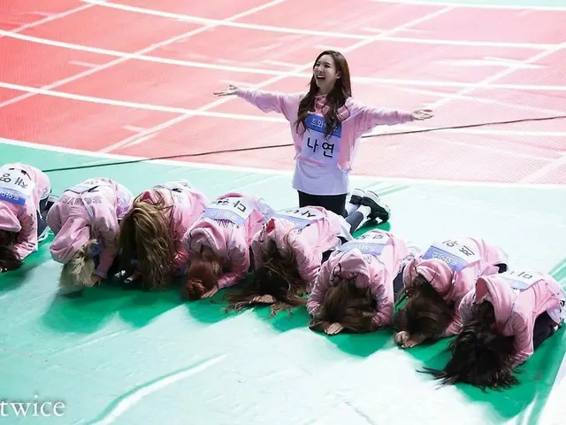 TWICE、アイドル陸上大会の現況