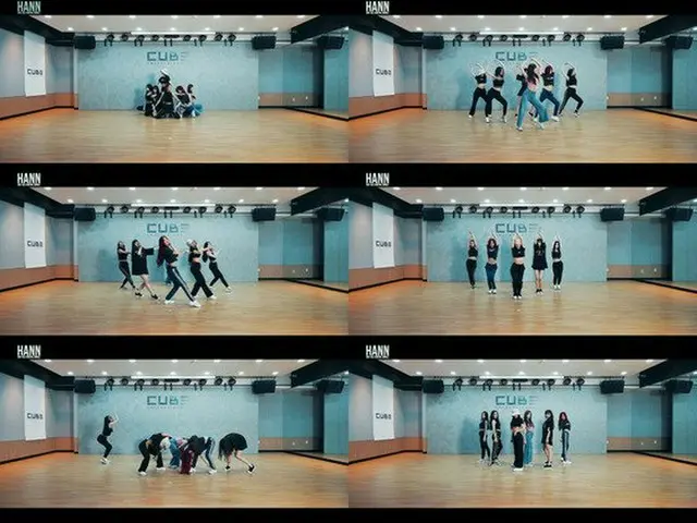(G)I-DLE、「HANN(一/Alone)」の振付け練習映像を公開