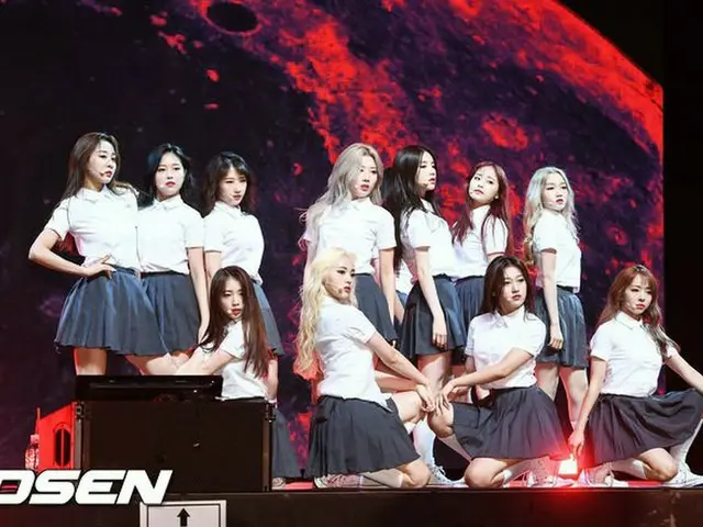 今月の少女(LOONA)、デビューショーケースを開催
