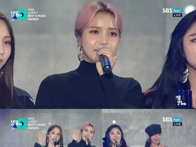 MAMAMOO 、「2018 SORIBADA BEST K-MUSIC AWARDS」本賞を受賞