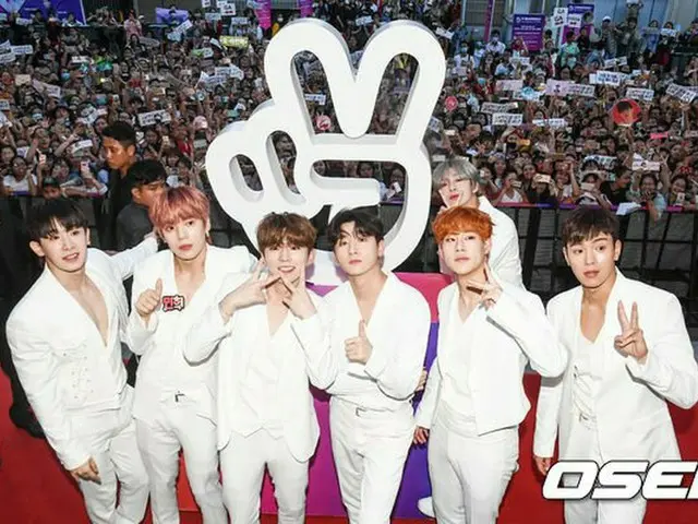 MONSTA X、V HEARTBEATイベントに出席