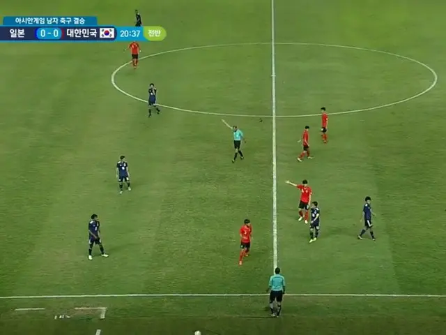 アジア大会、サッカー決勝の「日本 vs 韓国」