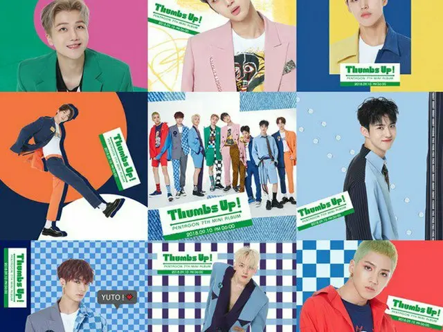 PENTAGON、9月10日のカムバック控えてコンセプトを公開