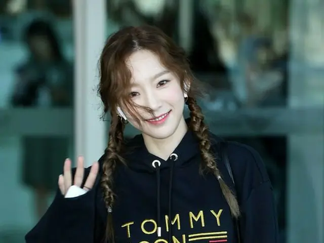 少女時代 テヨン、中国に出国