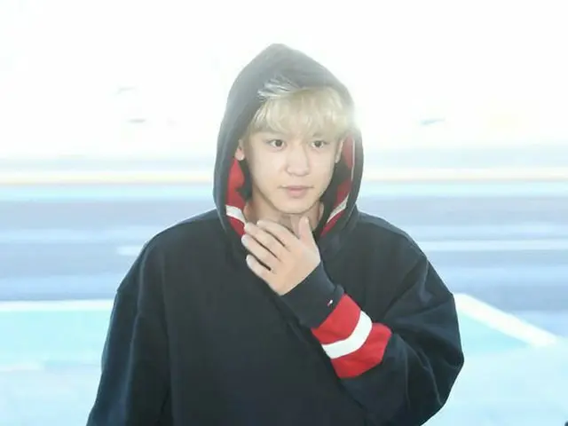 EXO CHANYEOL、中国に出国