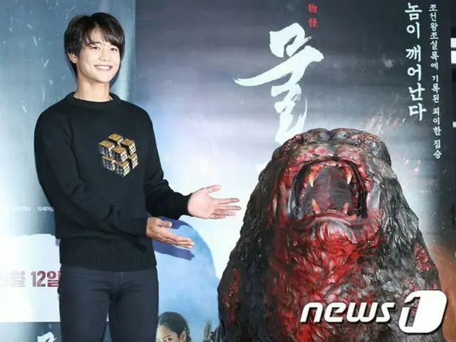 SHINee ミンホ、映画「物の怪」VIP試写会に出席