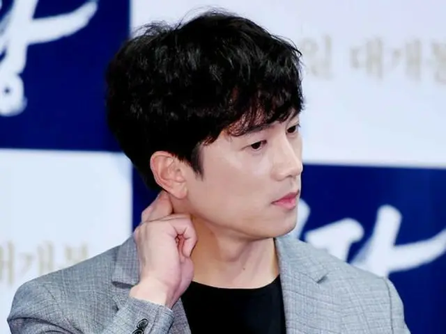 俳優チソン、映画「明堂」のメディア配給試写会に出席