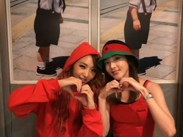 【g公式】2NE1 出身DARA、SNS更新。