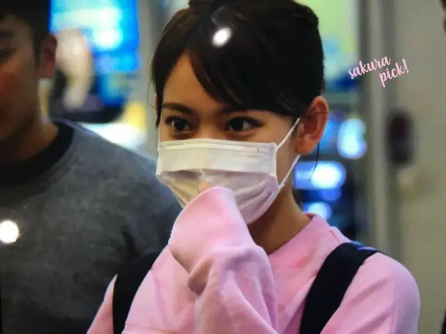 PRODUCE 48 出身 IZONE 宮脇 咲良、韓国から出国中