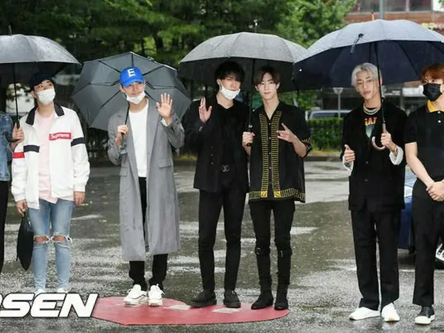 GOT7、音楽放送「ミュージックバンク」リハーサル出勤中