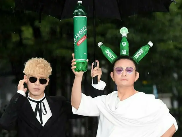 NORAZO、今日も奇抜な衣装で音楽放送「ミュージックバンク」リハーサル出勤
