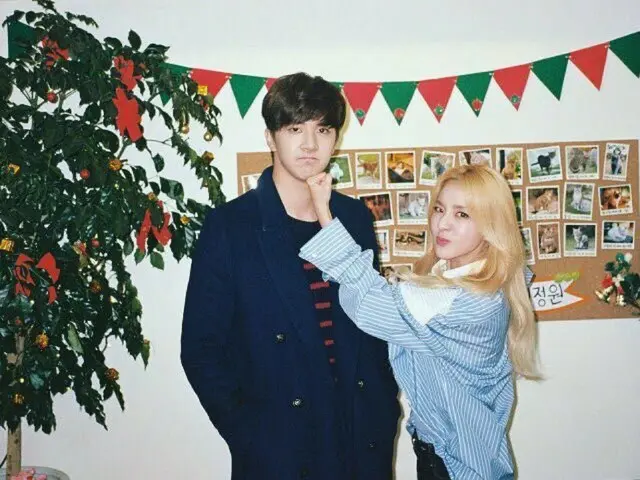 まだまだ2NE1 Dara、実弟のMBLAQチョンドゥンを応援。