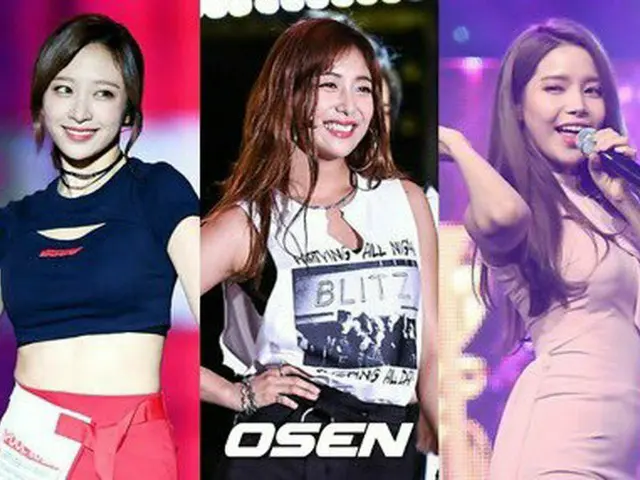 f(x) Luna、EXID ハニ、MAMAMOO ソラ、コラボ曲を発表。