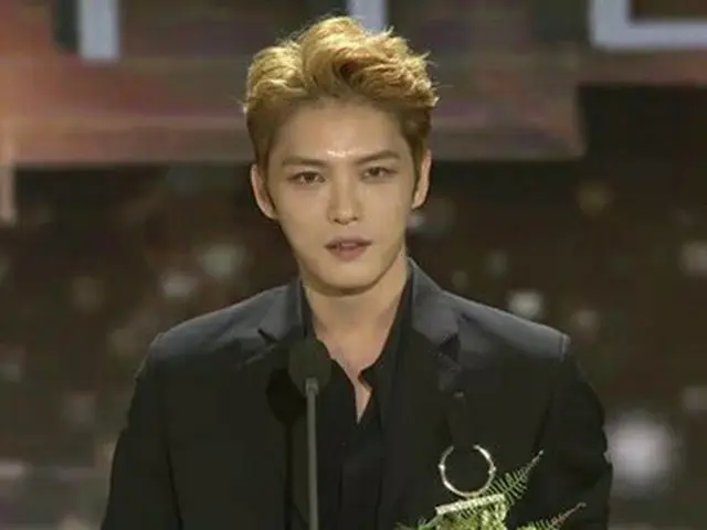 JYJ ジェジュン、昨夜の受賞コメント。