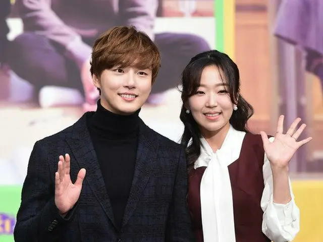 俳優ユン・シユン、女優チョ・スヒャン、MBCミニドラマ「3つの色ファンタジー」制作発表会。
