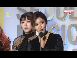 MAMAMOO、ソウル歌謡大賞「本賞」受賞
