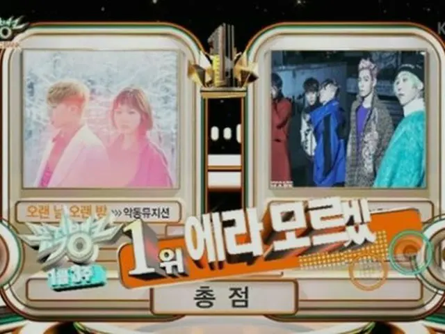 BIGBANG、また出演なしで1位。