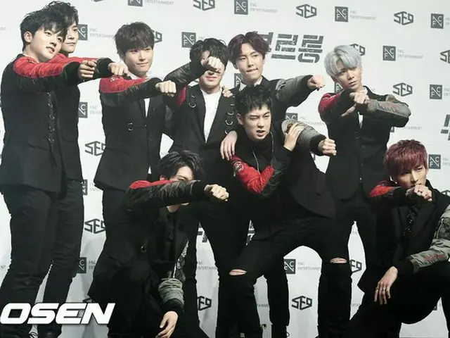 SF9、1stミニアルバム「Burning Sensation」のショーケースを開催した。
