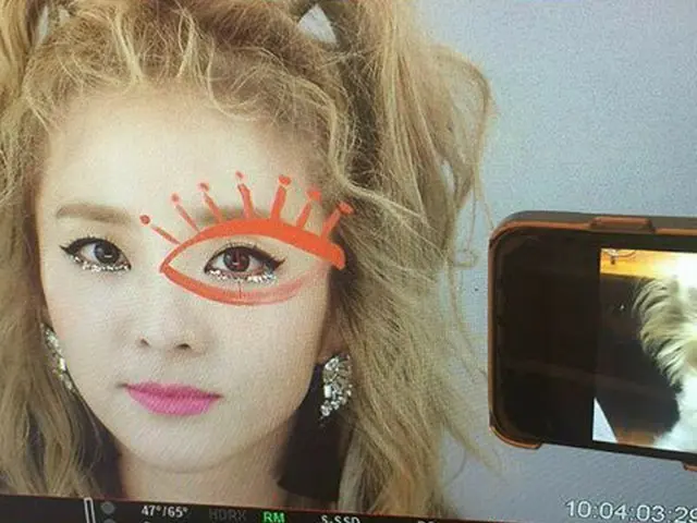 2NE1 出身DARA、SNS更新。