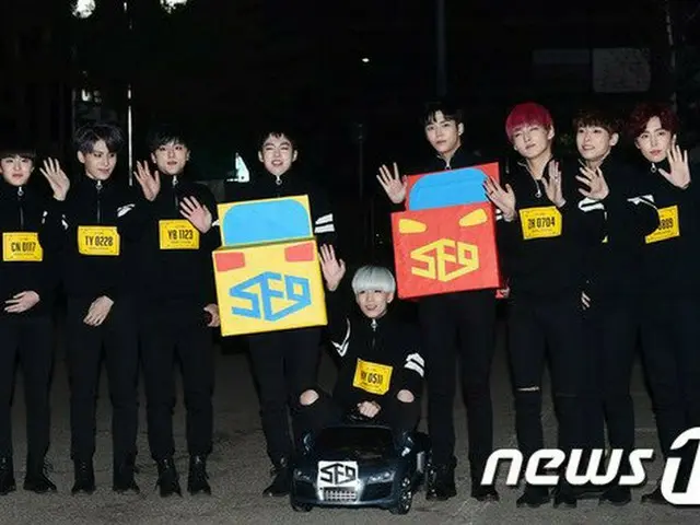 SF9、ミュージックバンク出勤中。