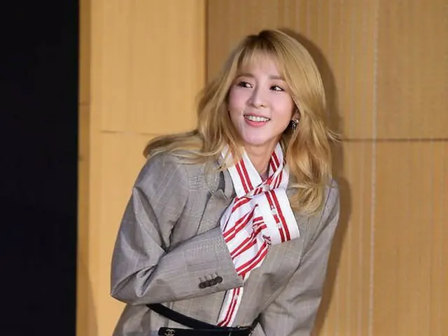 2NE1 出身DARA、オンスタイル「GET IT BEAUTY 2017」制作発表会に出席。