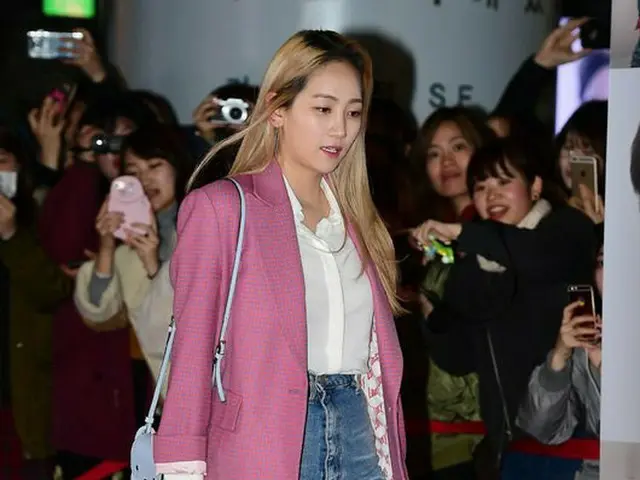 Wonder Girls 出身イェウン、映画「シングルライダー」のVIP試写会に出席。