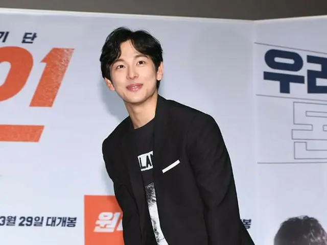 ZE：A イム・シワン、映画「ワンライン」の制作発表会に出席。