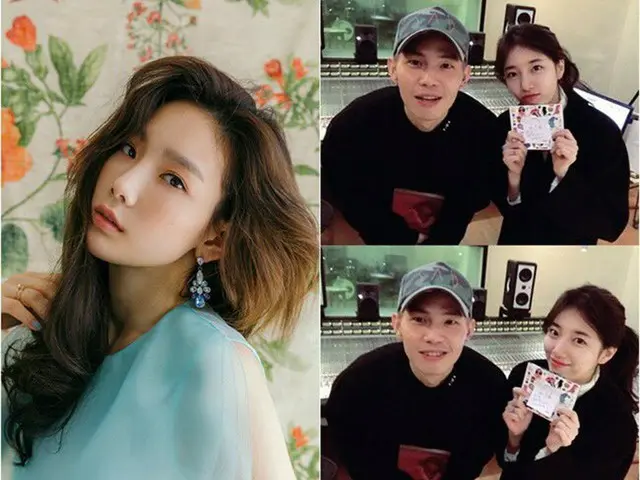 少女時代 テヨン、Miss A スジ、本日正午、同時に新曲発表。