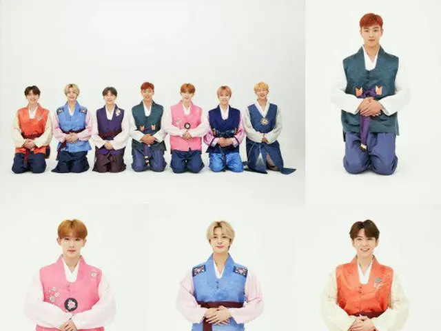 MONSTA X、韓服姿で秋夕(チュソク)の挨拶