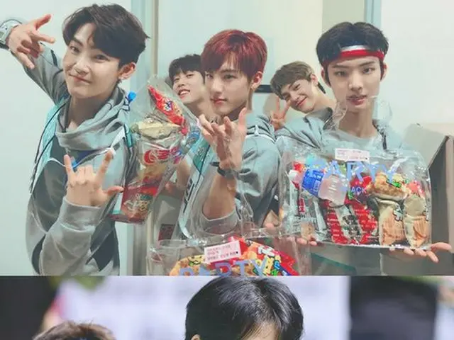 THE BOYZ、8月に行われた「アイドル陸上大会」収録の際に自分たちを応援しにきた約100人のファンに逆おもてなし
