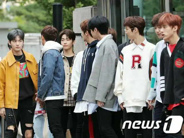 THE BOYZ、今朝の「ミュージックバンク」出勤の様子