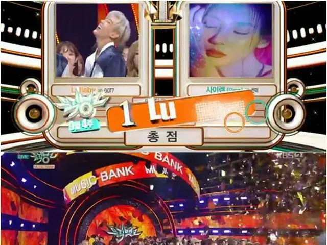 GOT7、「MUSIC BANK」で1位