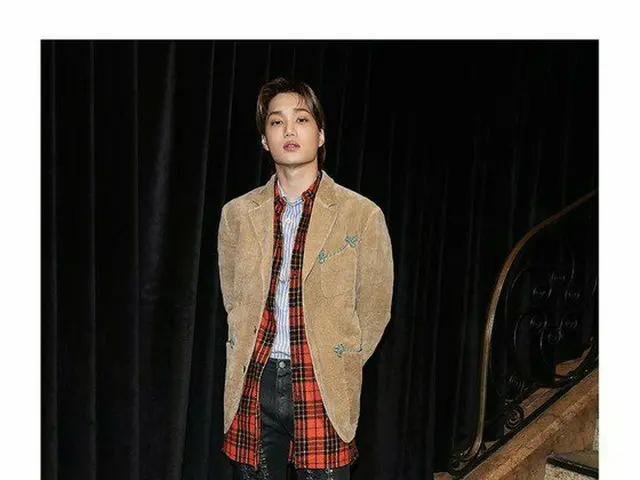 グローバルファッションブランドGUCCI、EXO KAIのスタイリング写真をInstagramで公開