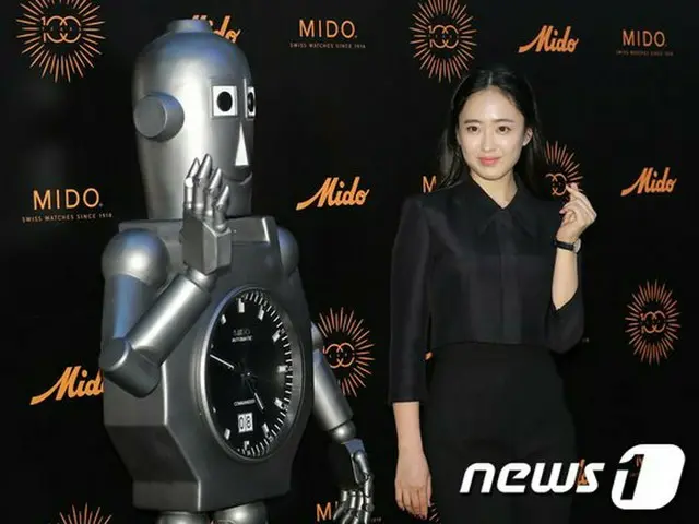 女優キム・ミンジョン、スイスウォッチブランド「MIDO」100周年記念展示会に出席