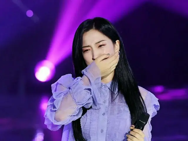 宇宙少女、SBS MTV「The Show」1位で涙