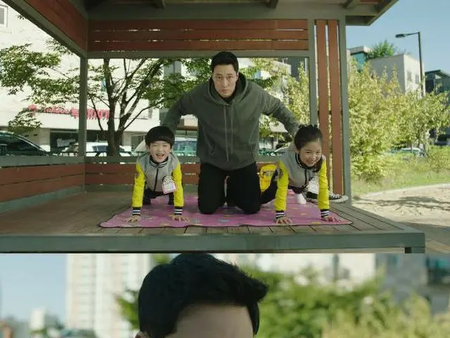 俳優ソ・ジソブ、MBCドラマ「私の後ろにテリウス」で双子とキュートなケミストリー。