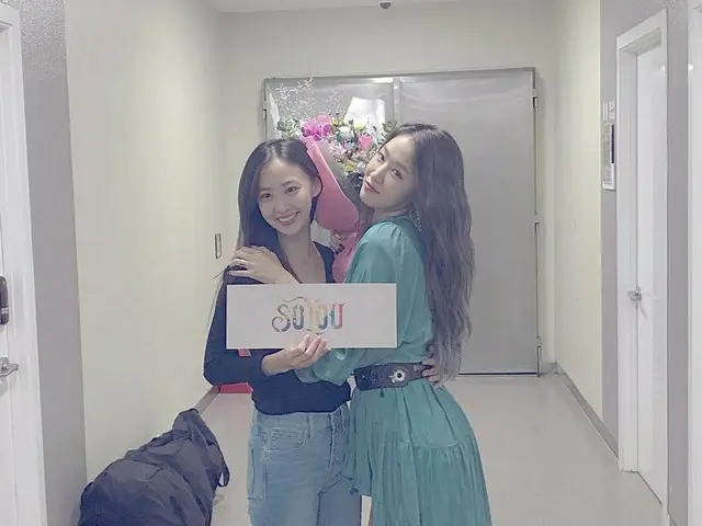 【g公式】SISTAR_出身ソユ、ダソムのサプライズ訪問に感激。