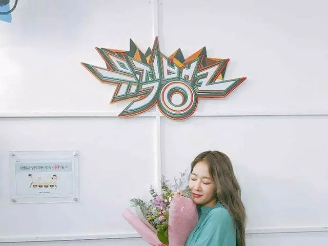 【g公式】SISTAR_出身ソユ、「MUSIC BANK」での写真を公開。