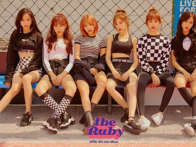 APRIL、ニューアルバム「the Ruby」の団体ティーザーを公開