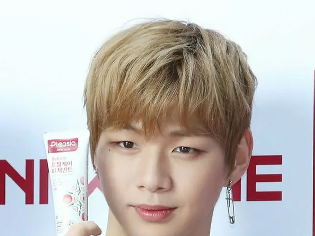 Wanna One カン・ダニエル、デンタルケアブランド「プレシアチカチカPLAY」イベントに出席