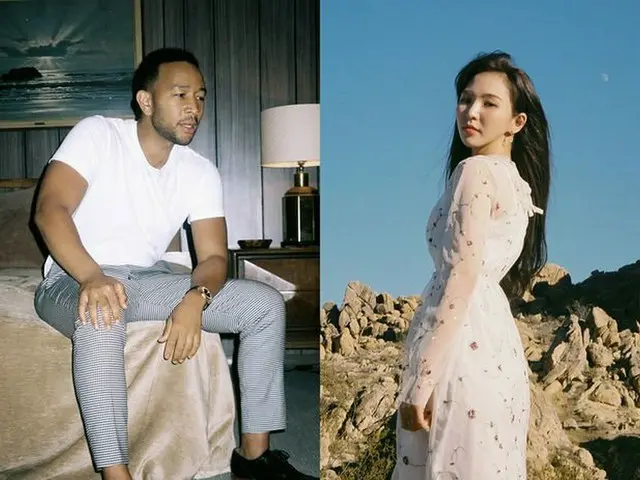 アメリカのR&Bシンガー、ジョン・レジェンドとRed Velvet ウェンディ、19日にデュエット曲「Written In The Stars」を発表