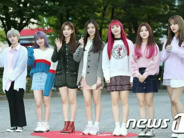 公園少女、音楽放送「ミュージックバンク」リハーサル出勤中