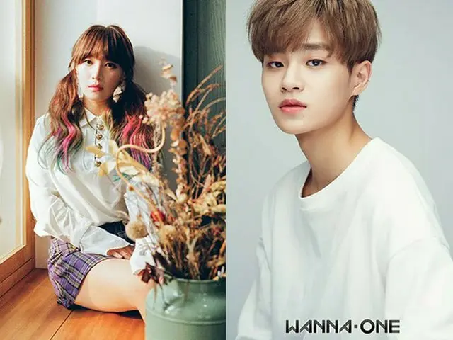 Wanna One イ・デフィ、BRANDNEW MUSICの先輩カン・ミニに楽曲をプレゼント