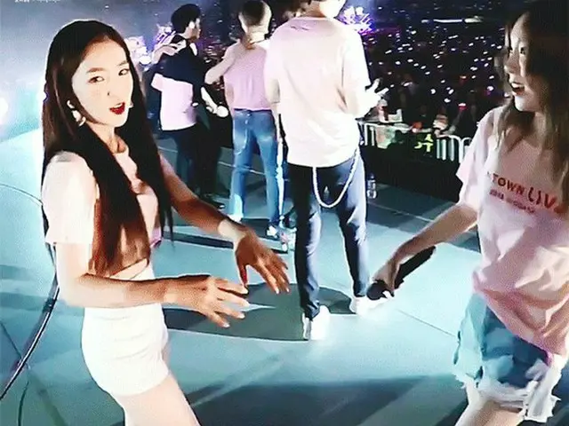 少女時代 テヨンとRed Velvet アイリーン