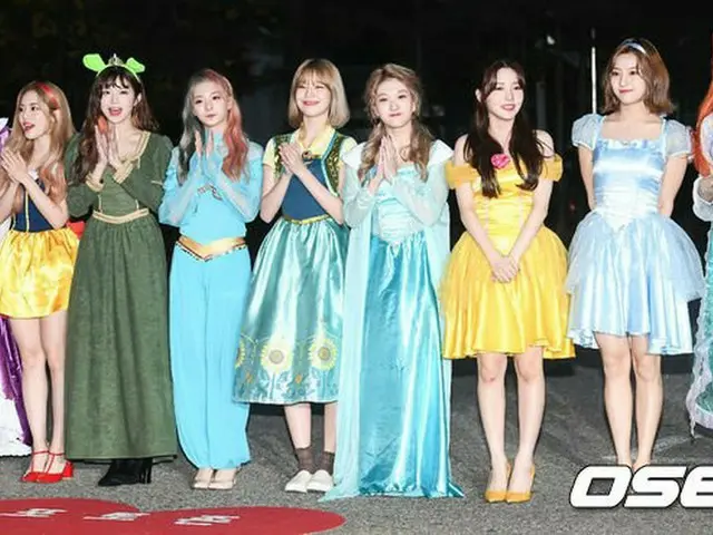 fromis_9、音楽放送「ミュージックバンク」リハーサル出勤中