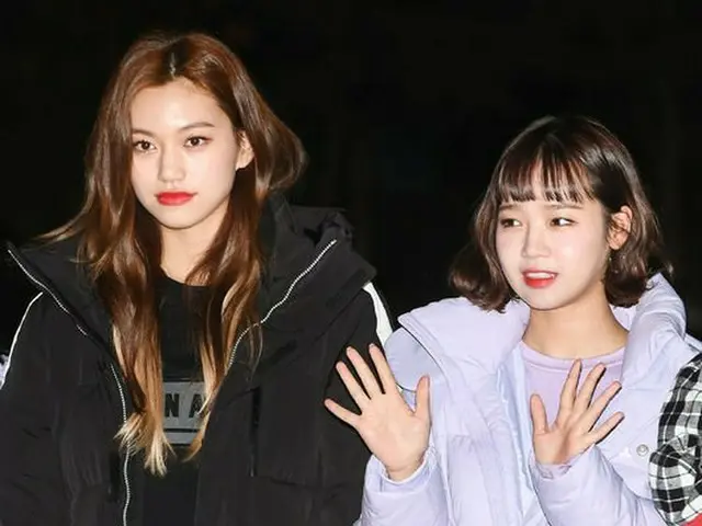 Weki Meki、音楽放送「ミュージックバンク」リハーサル出勤中。