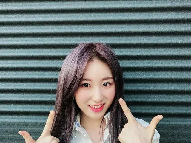 【g公式】IZ*ONE イ・チェヨン、近況を公開。
